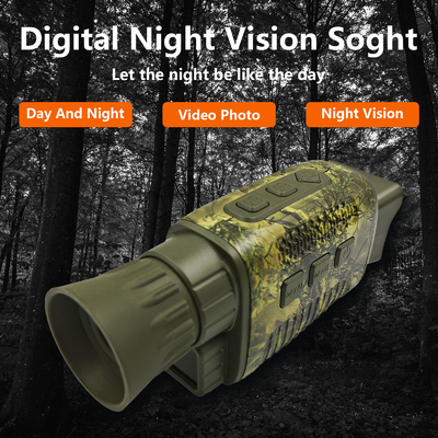 NV1000C 5X Night Vision Monocular 4K/2K/1088P Video Resolution customized