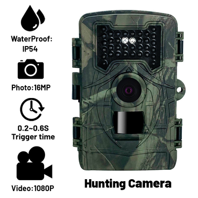 15m IR IP54 1080P Hd Game Camera 16Mp Hunting Wildlife Monitoring Camera