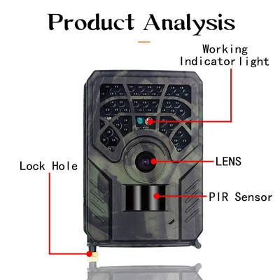 PR300C Hunter Trail Camera 8MP Outdoor 720P IP54 High Definition Trail Camera